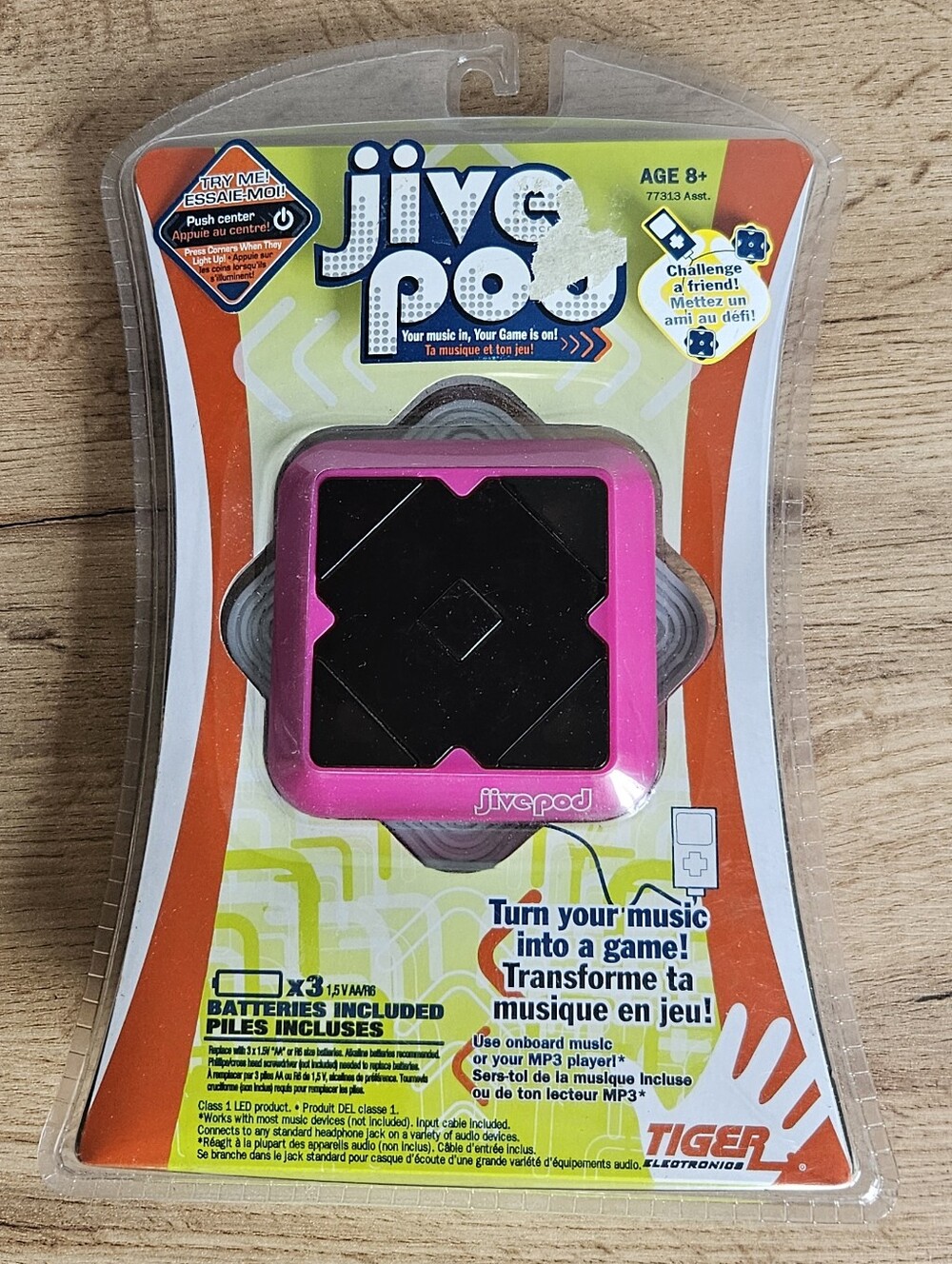 Tiger Electronics Jive Pod Pink Handheld Vintage Game Sealed - NWOT